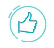 icon of a thumbs up